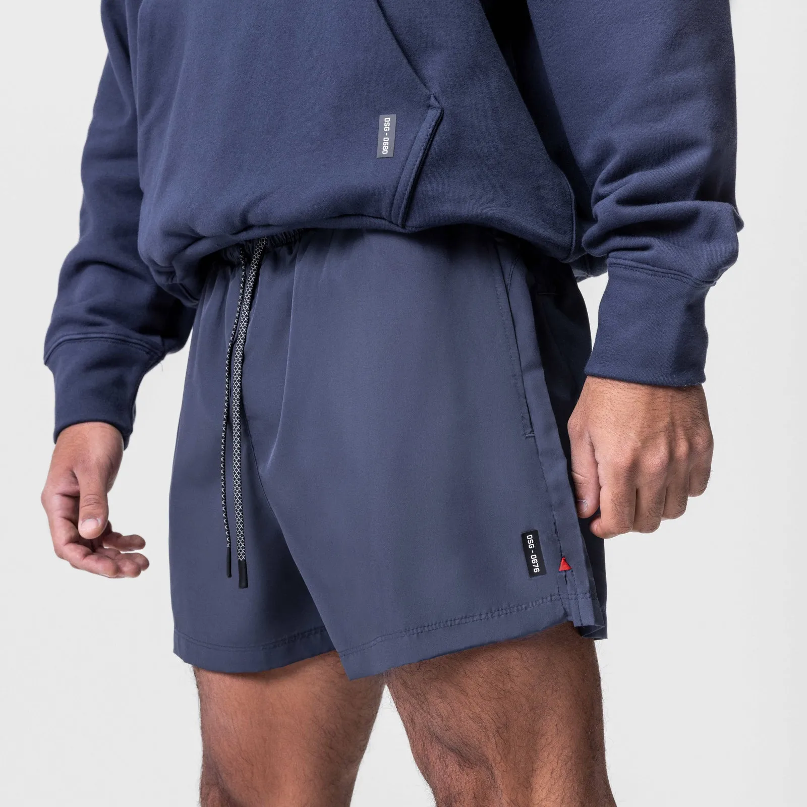 0676. Vintage 5" Training Short - Navy