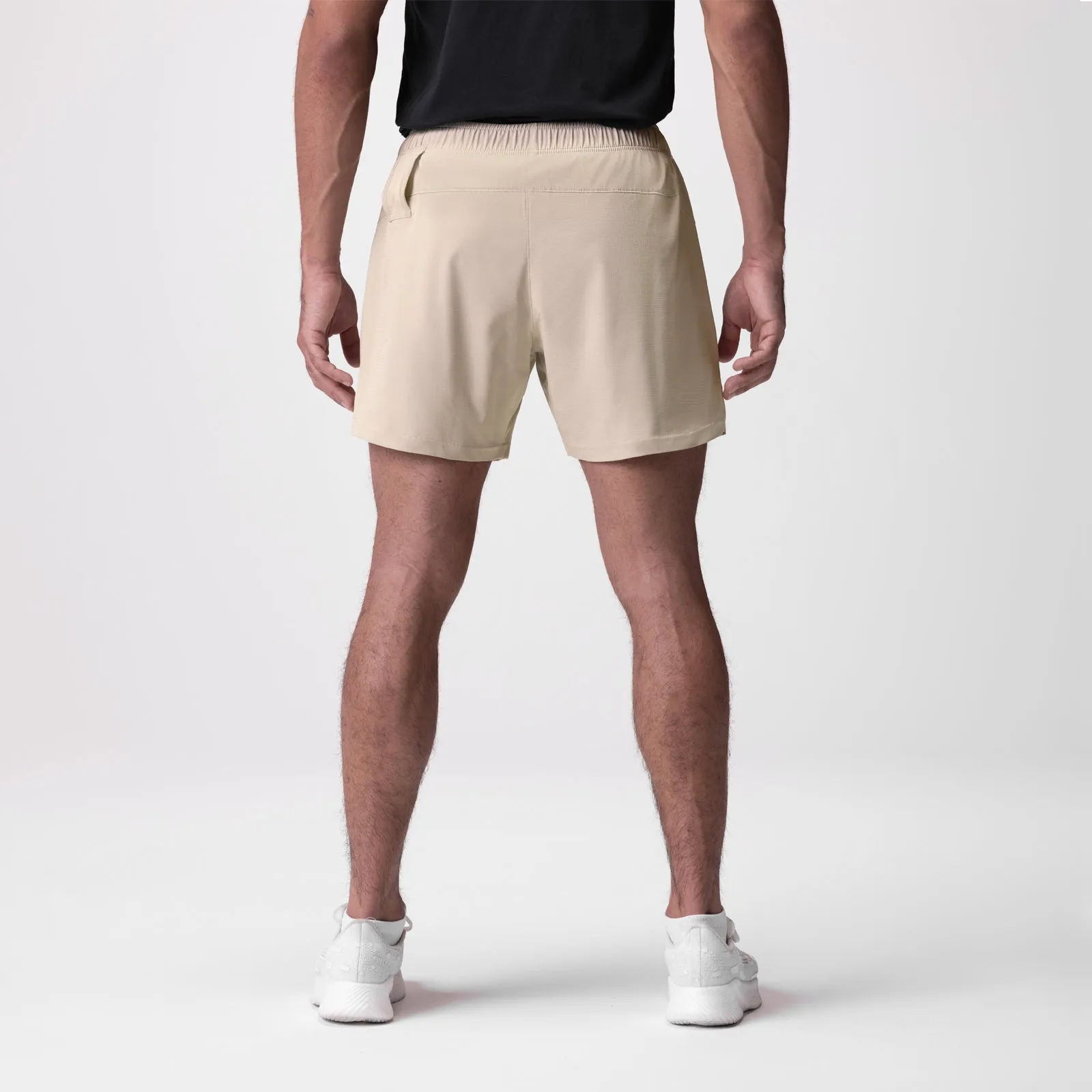 0810. Ultralite™ 6" Linerless Short - Beige