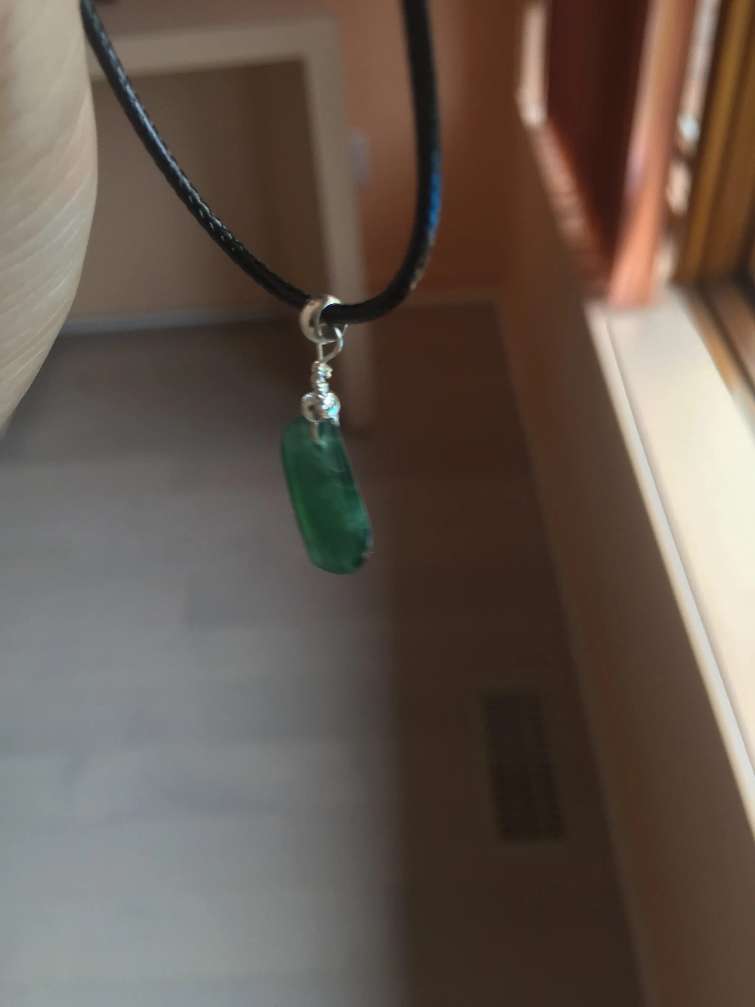 100% natural type A Guatemala jadeite jade icy watery green black gray with flying snow Willow leaf pendant group BP64