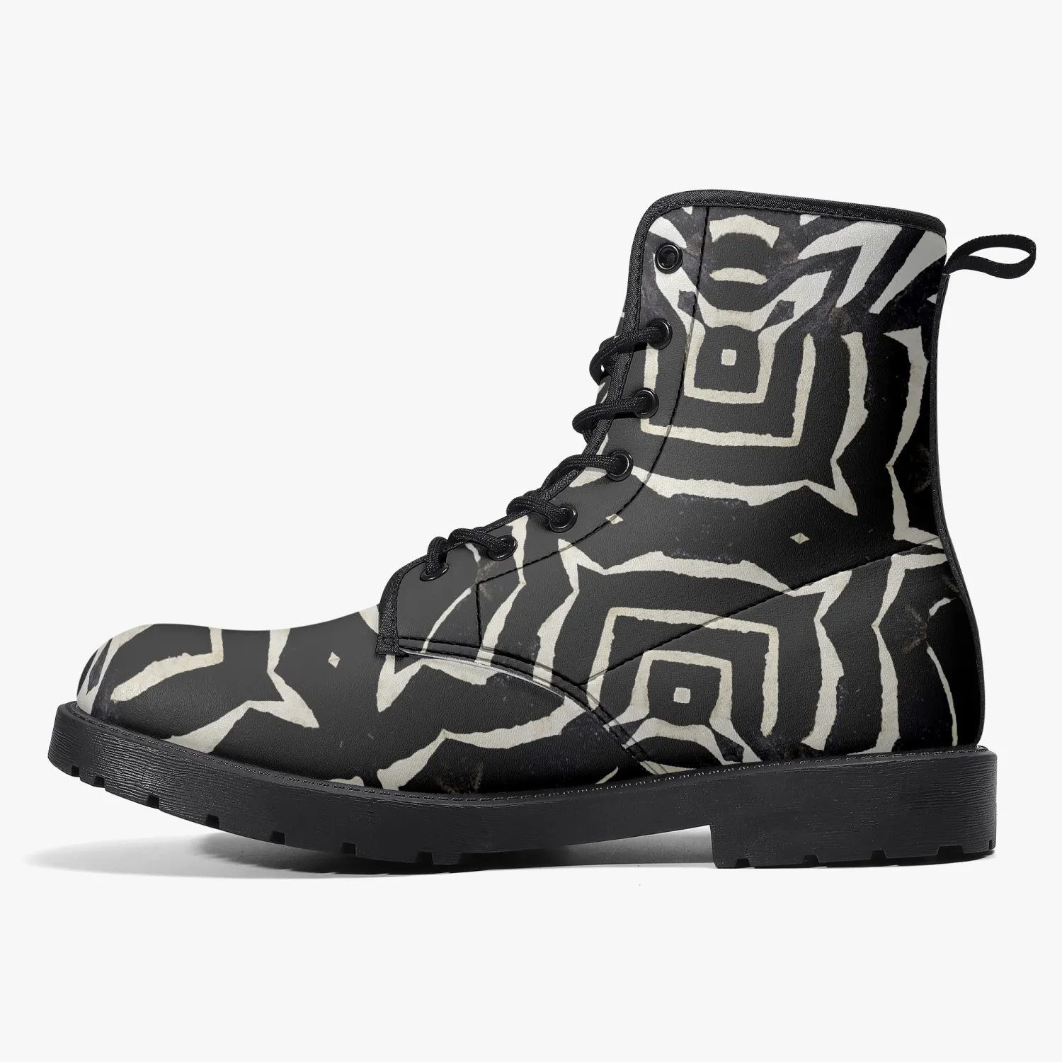 188. Trendy Leather Boots