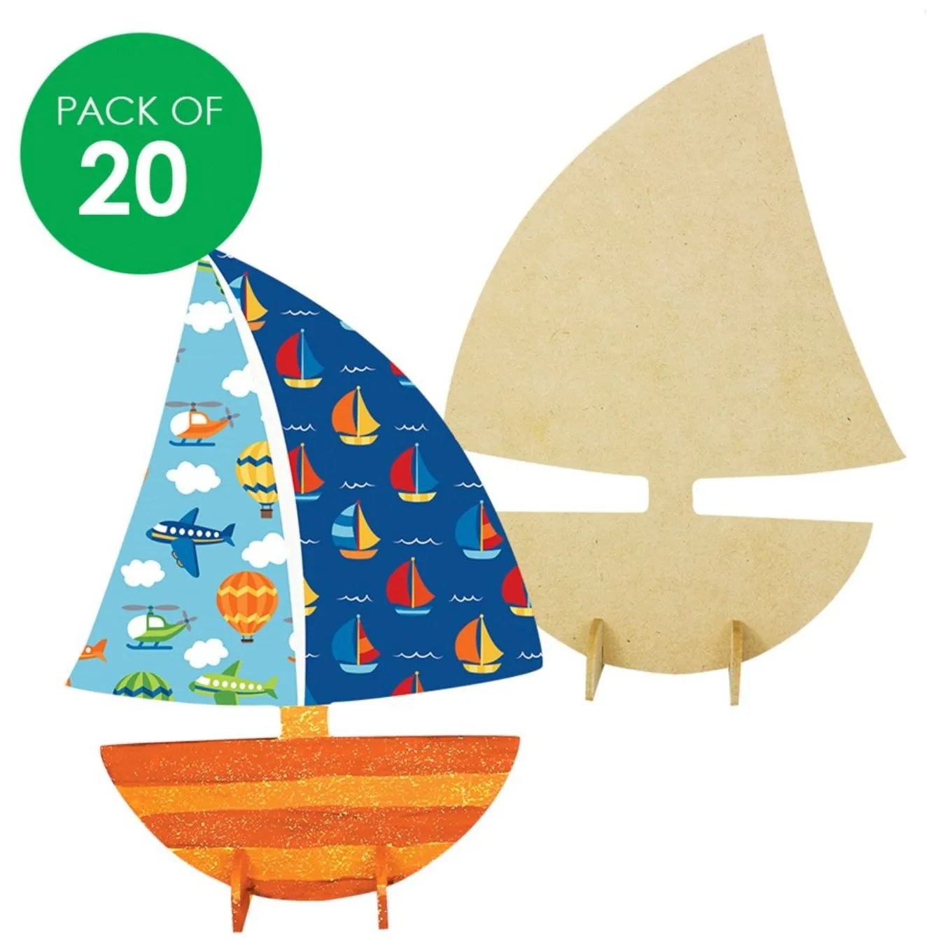 3D Wooden Boats
