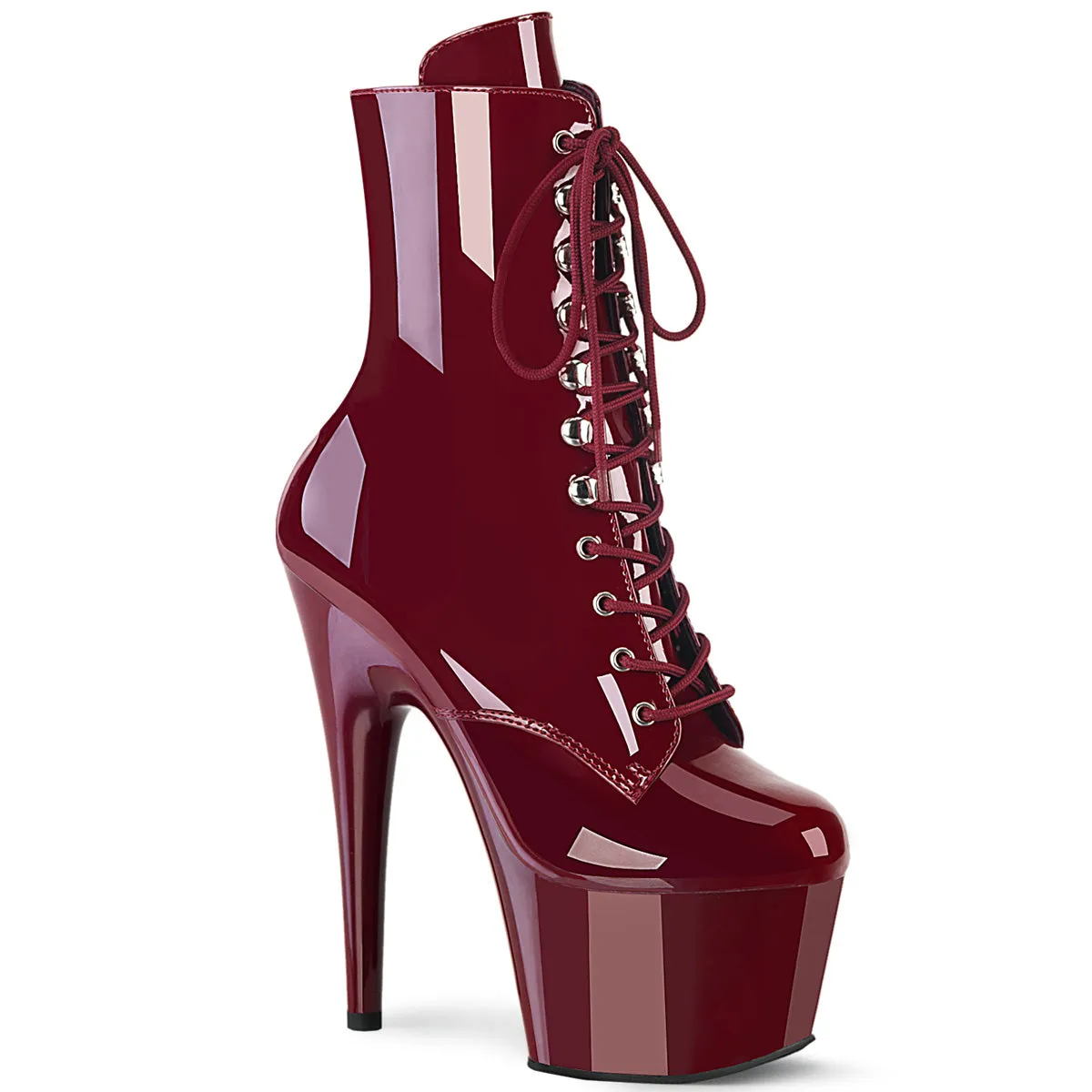 7" Heel Platform Ankle Boots