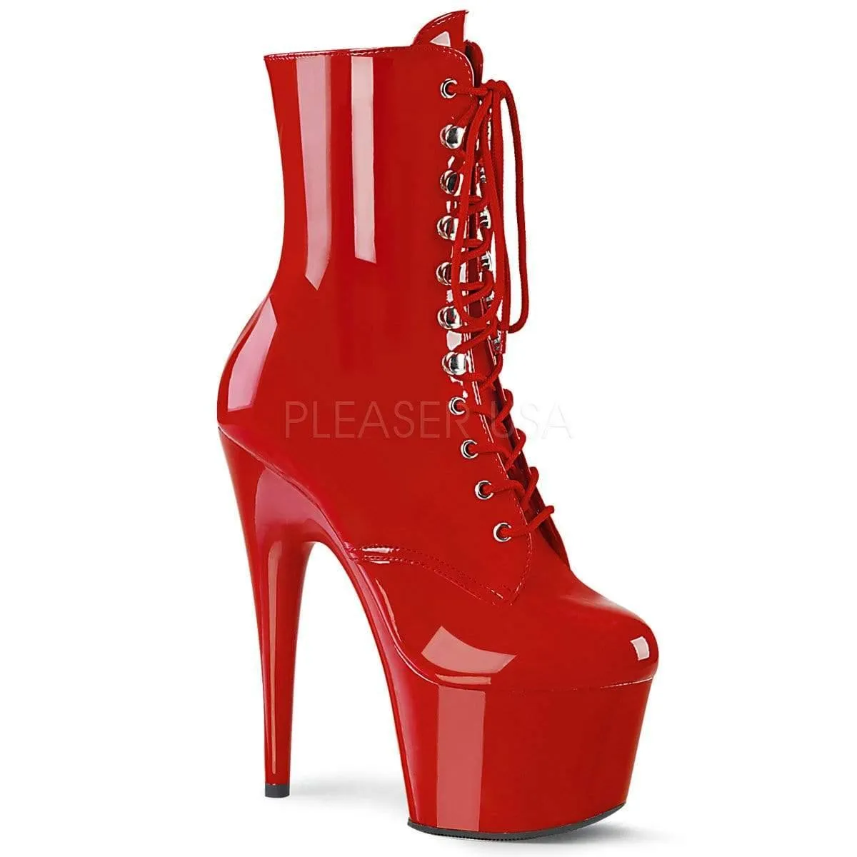 7" Heel Platform Ankle Boots