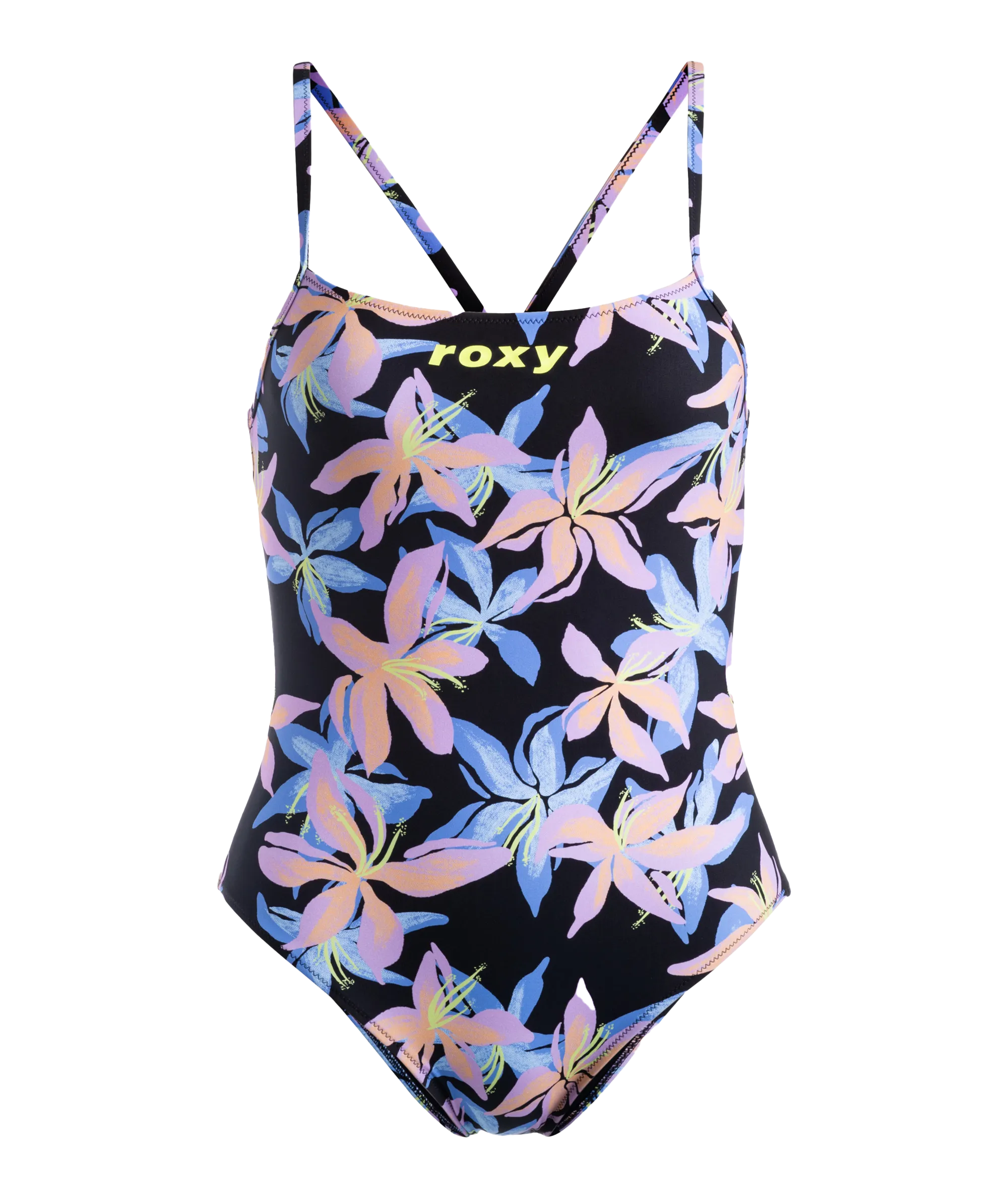 Active Basic Swimsuit in Anthracite Kiss