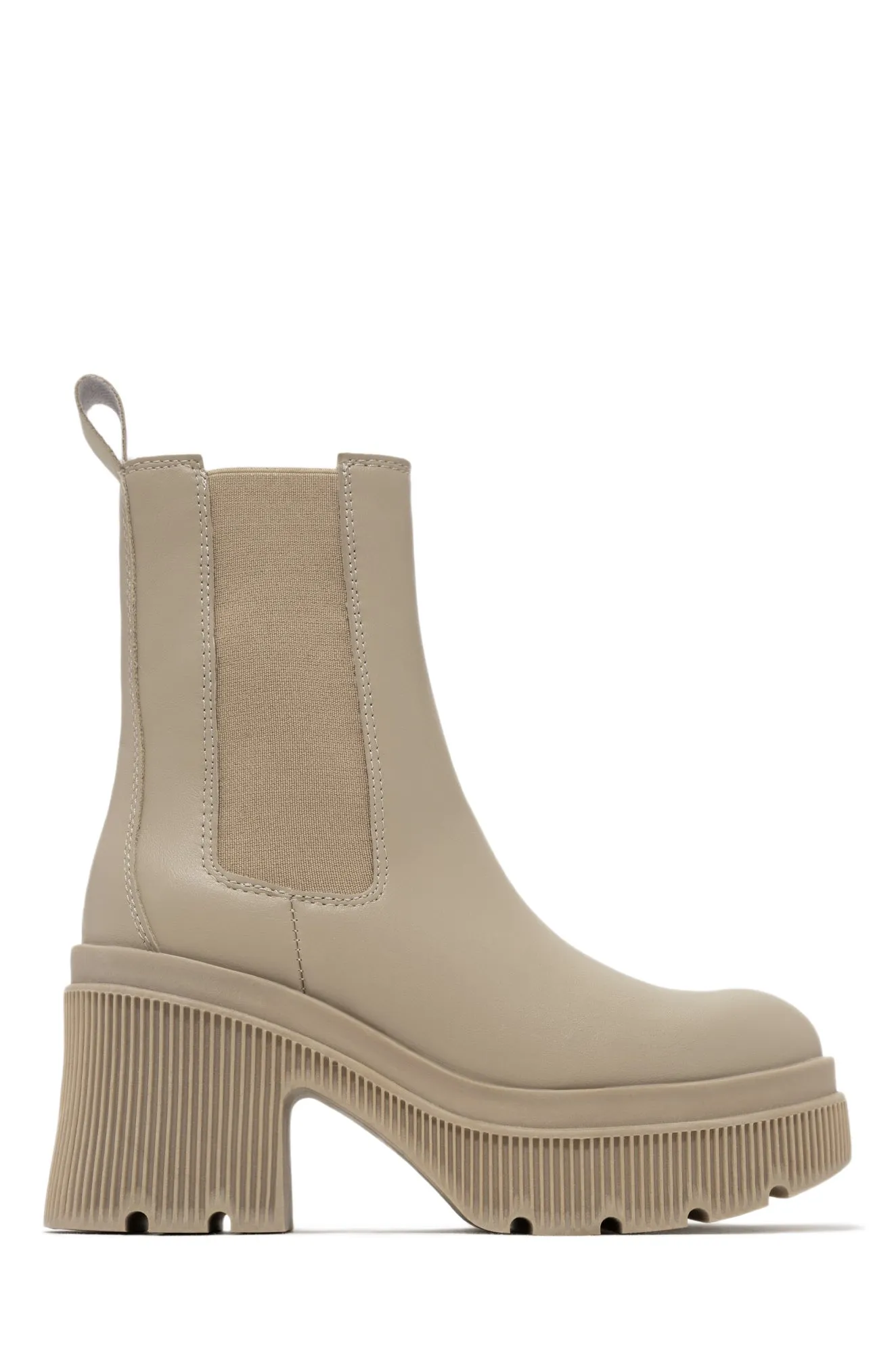 Addicted To You Platform Ankle Boots - Black