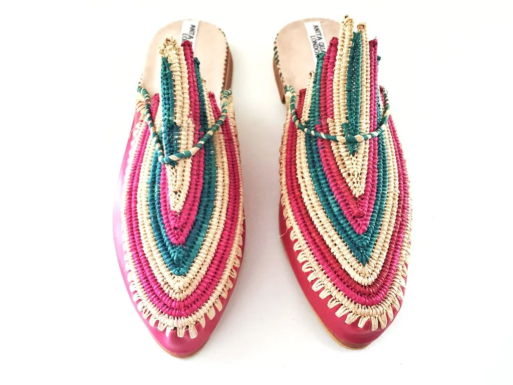 AKILA HANDWOVEN SLIPPERS