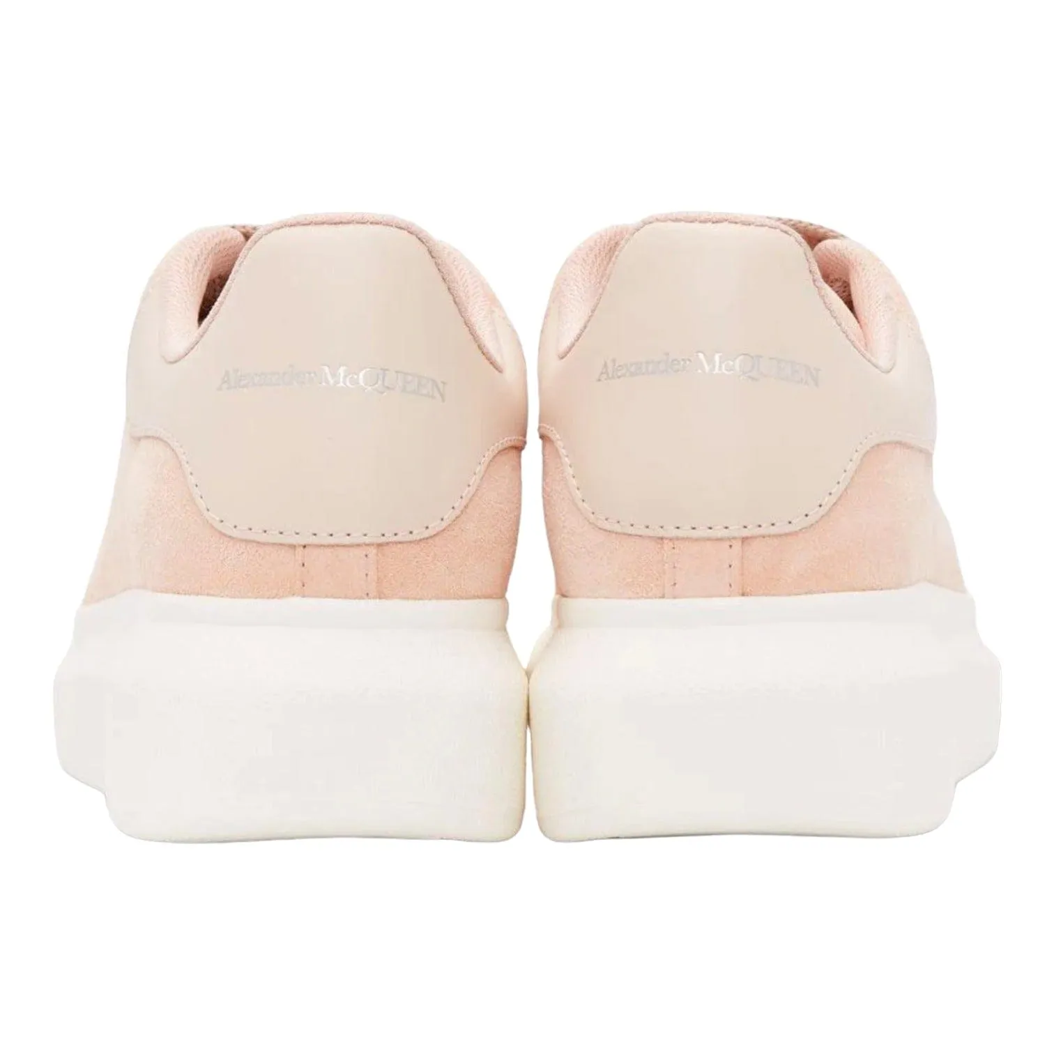 Alexander McQueen Larry Oversized Sneaker Suede Tea Rose