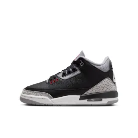 Big Kid's Nike Air Jordan 3 Retro - "Black Cement"