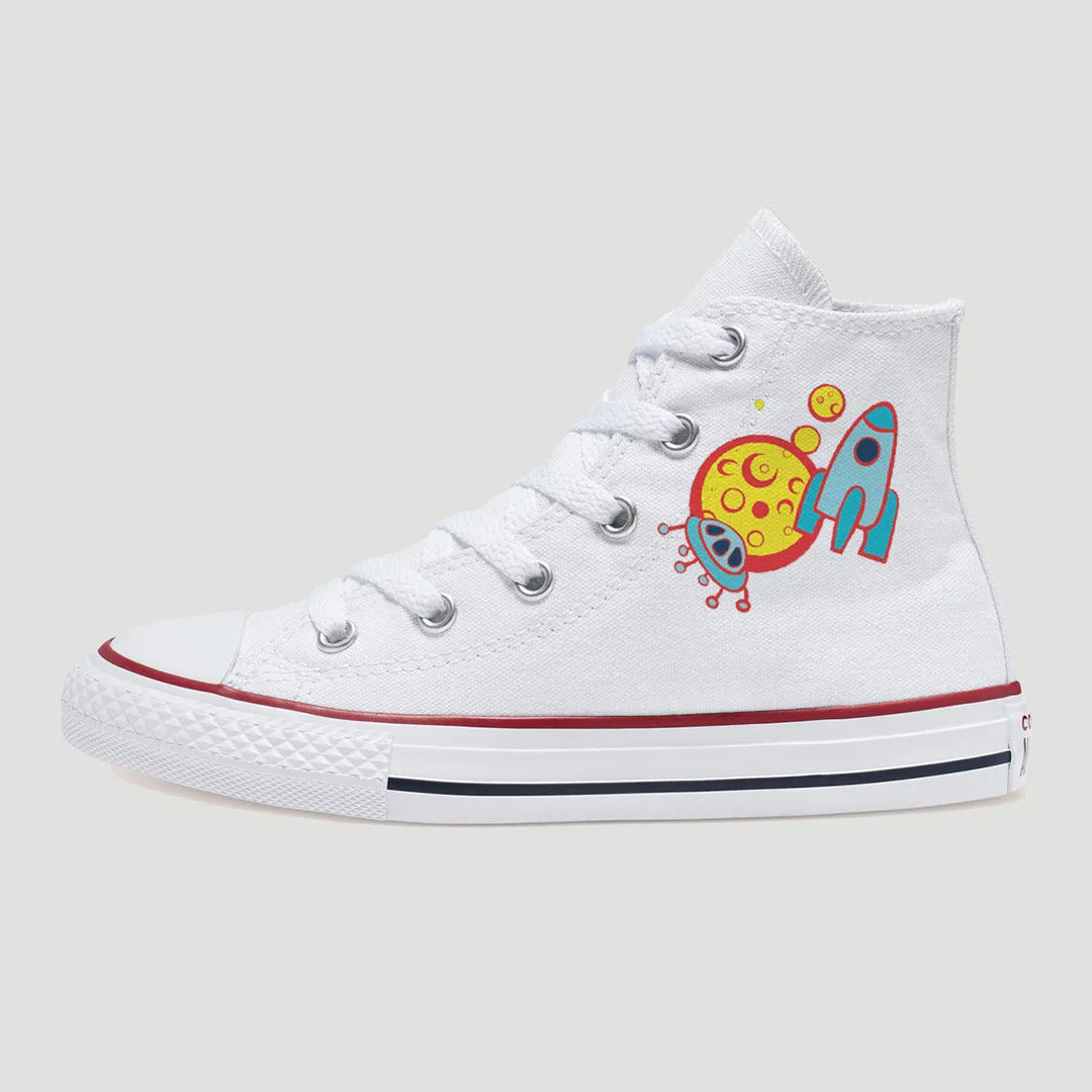 Blast Off Kids Custom Converse