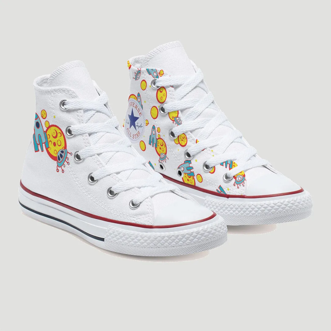 Blast Off Kids Custom Converse