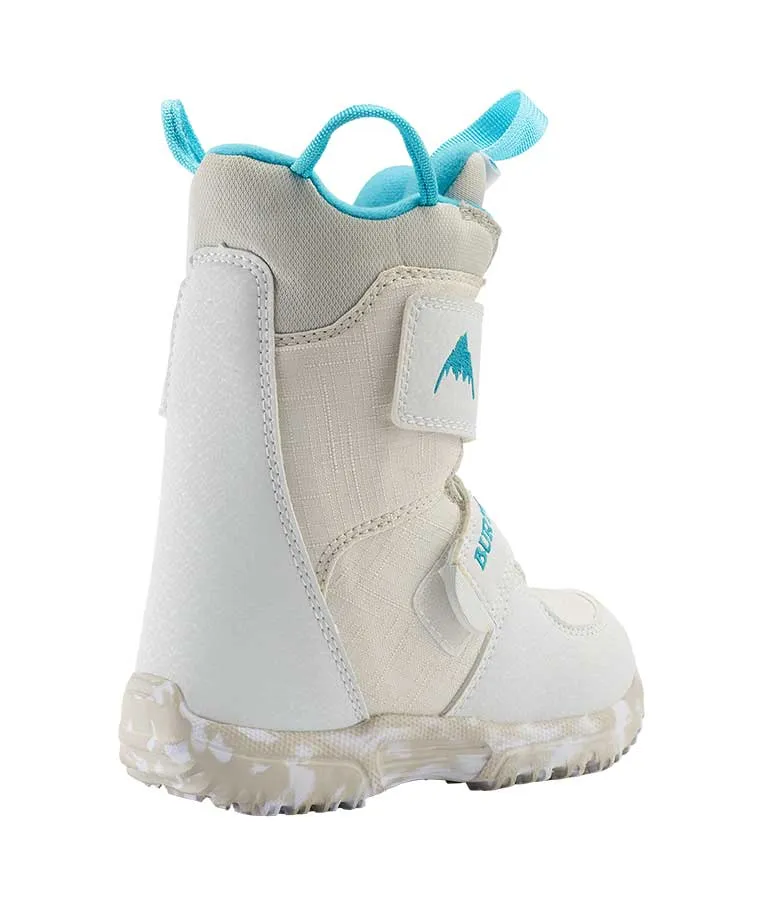 Burton Kids' Toddler Mini Grom Boot White 2024