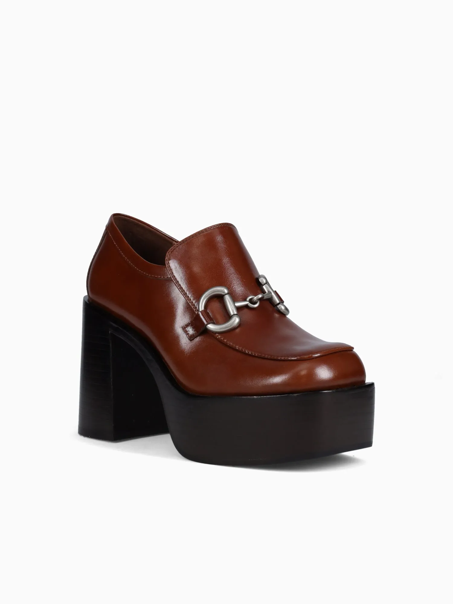Curator Tan Silver leather