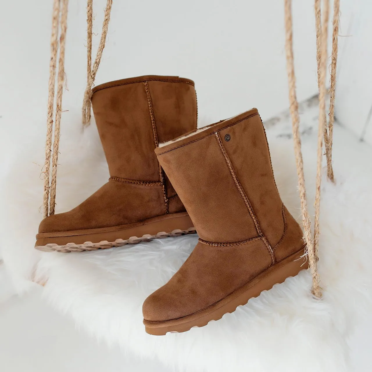Elle Short Vegan Boot - Women