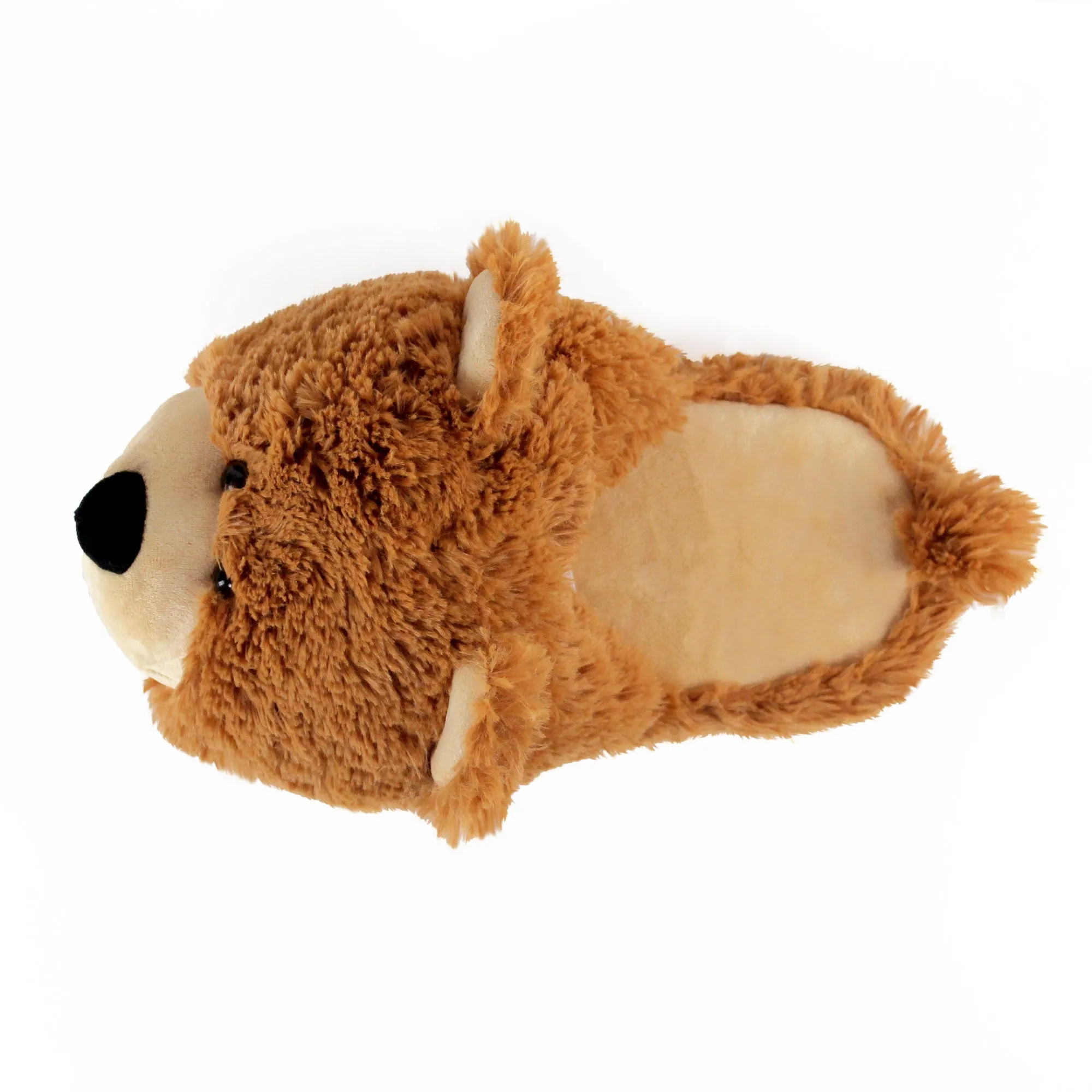 Fuzzy Bear Slippers