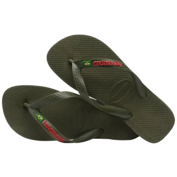 HAVAIANAS - Unisex Brazil Logo Flip Flops