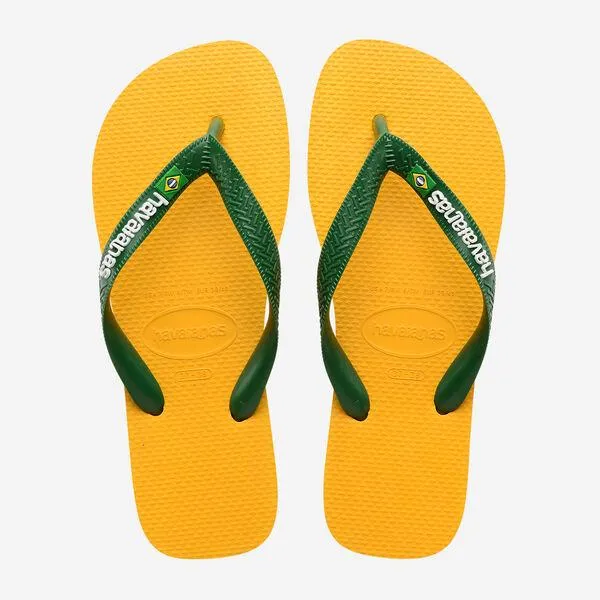 HAVAIANAS - Unisex Brazil Logo Flip Flops