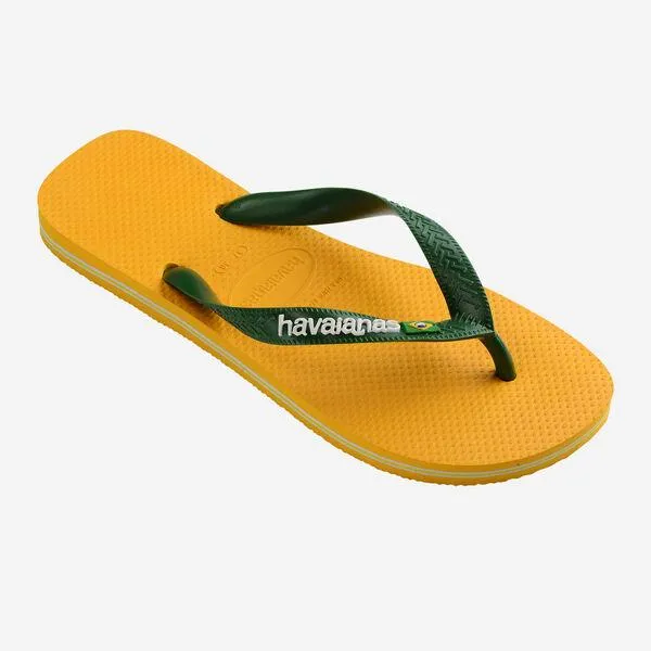 HAVAIANAS - Unisex Brazil Logo Flip Flops