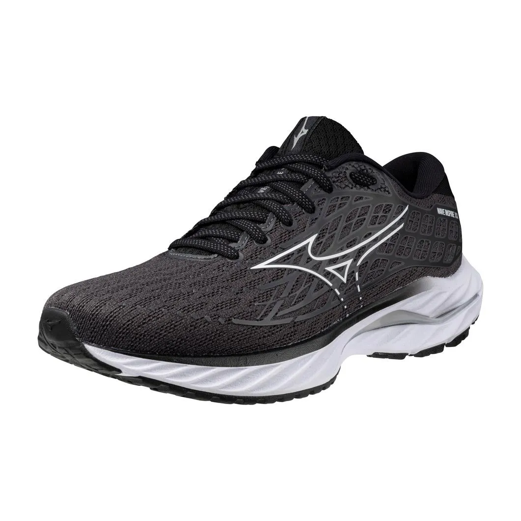 Mizuno Women's Wave Inspire 20 in Ebony White
