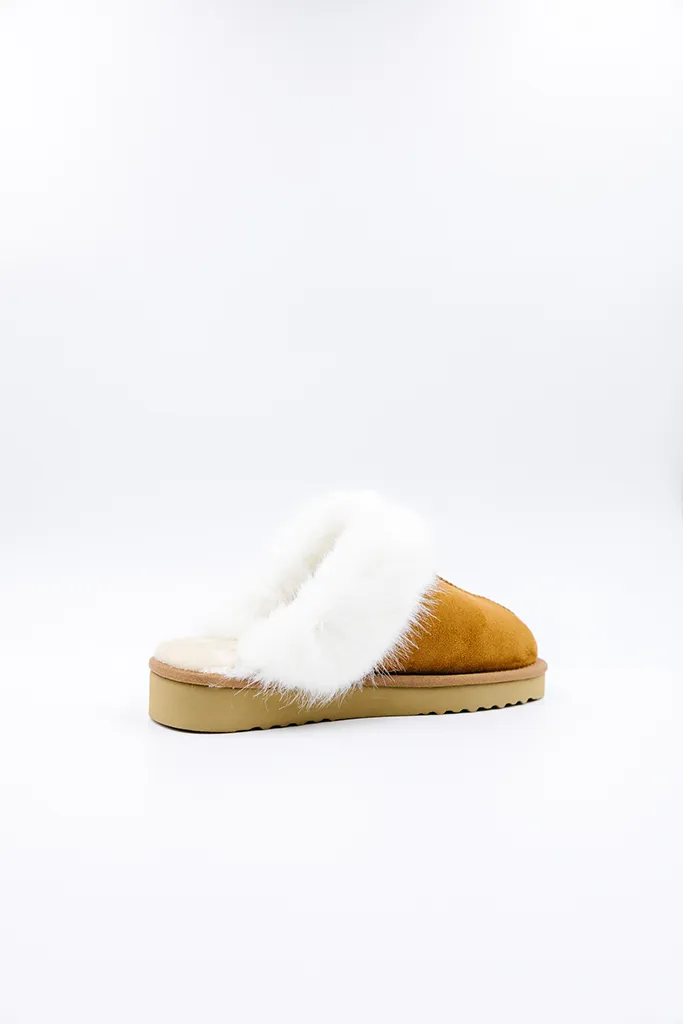 PAWJ Slippers | Chestnut / Aspen Snow