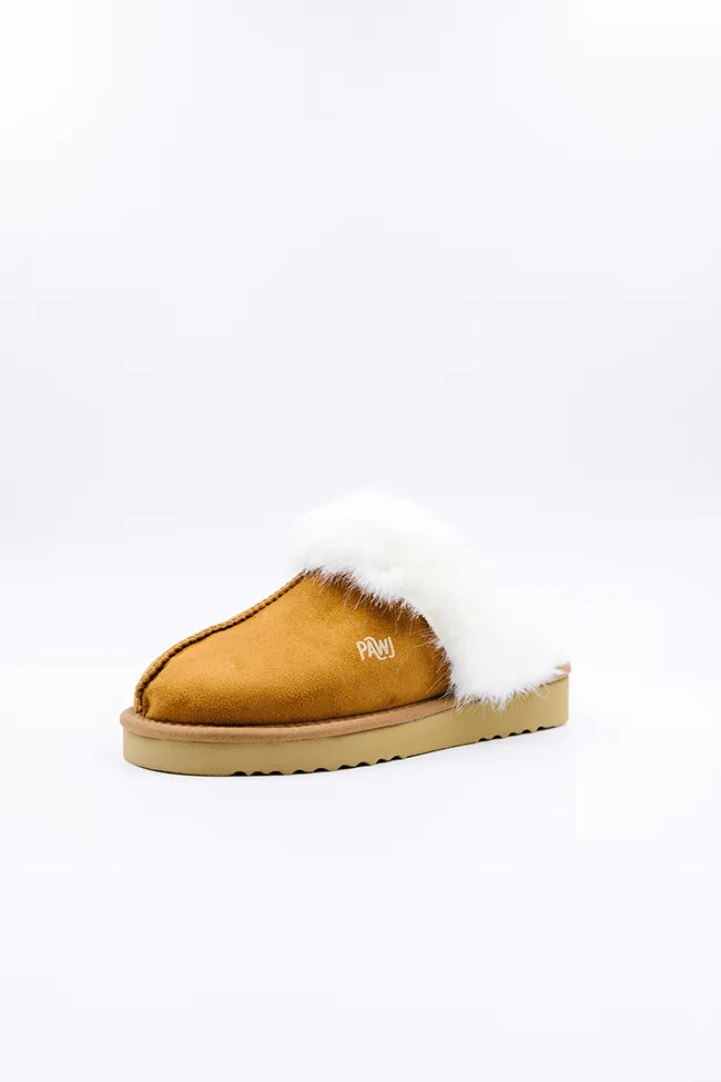 PAWJ Slippers | Chestnut / Aspen Snow