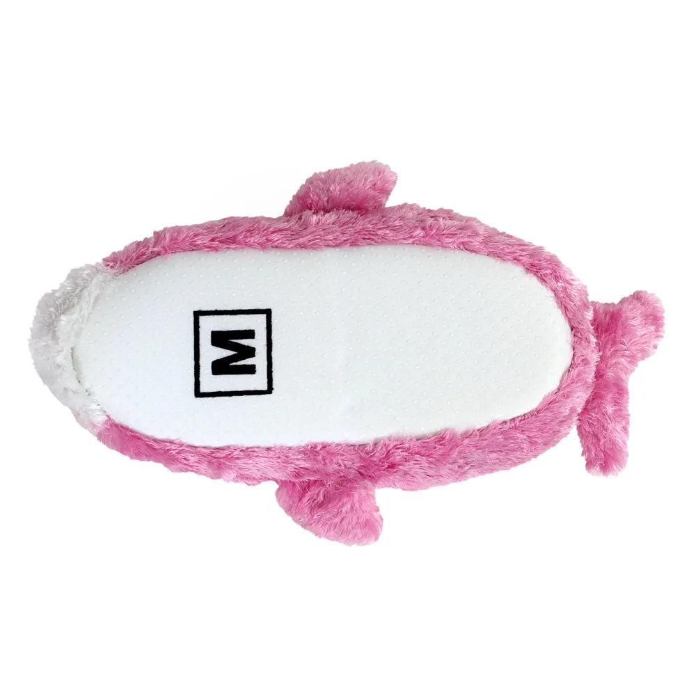 Pink Dolphin Animal Slippers