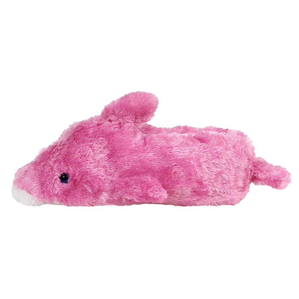 Pink Dolphin Animal Slippers