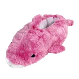Pink Dolphin Animal Slippers