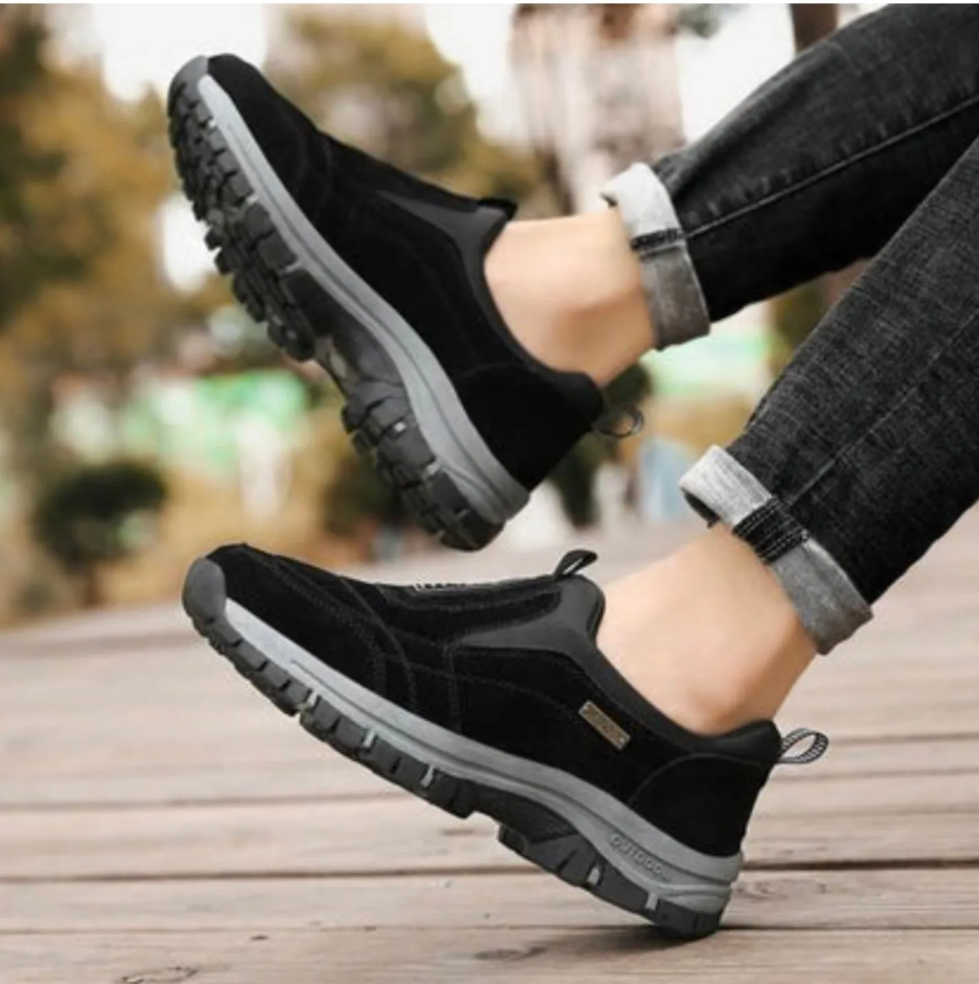 REMI  COMFORTABLE HIKING BOOTS WITH ORTHOTIC INSOLES