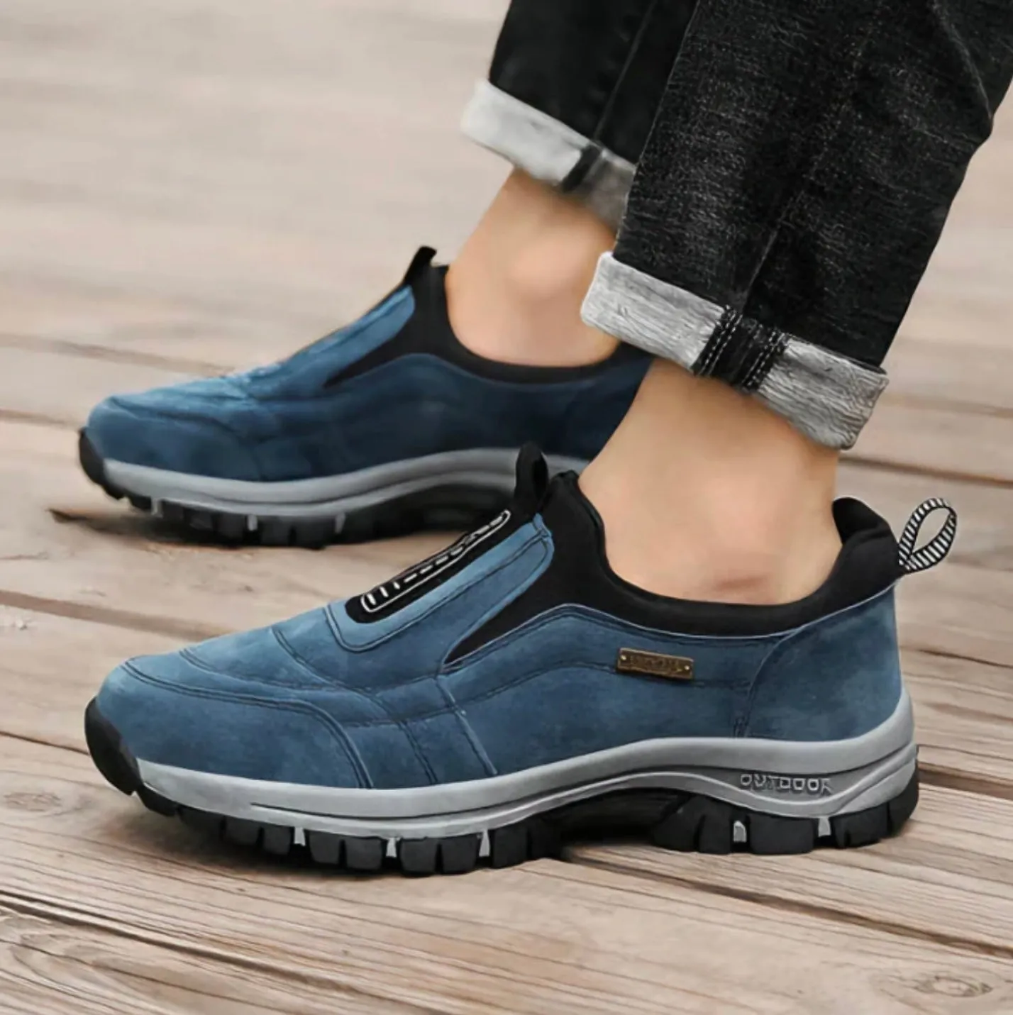 REMI  COMFORTABLE HIKING BOOTS WITH ORTHOTIC INSOLES