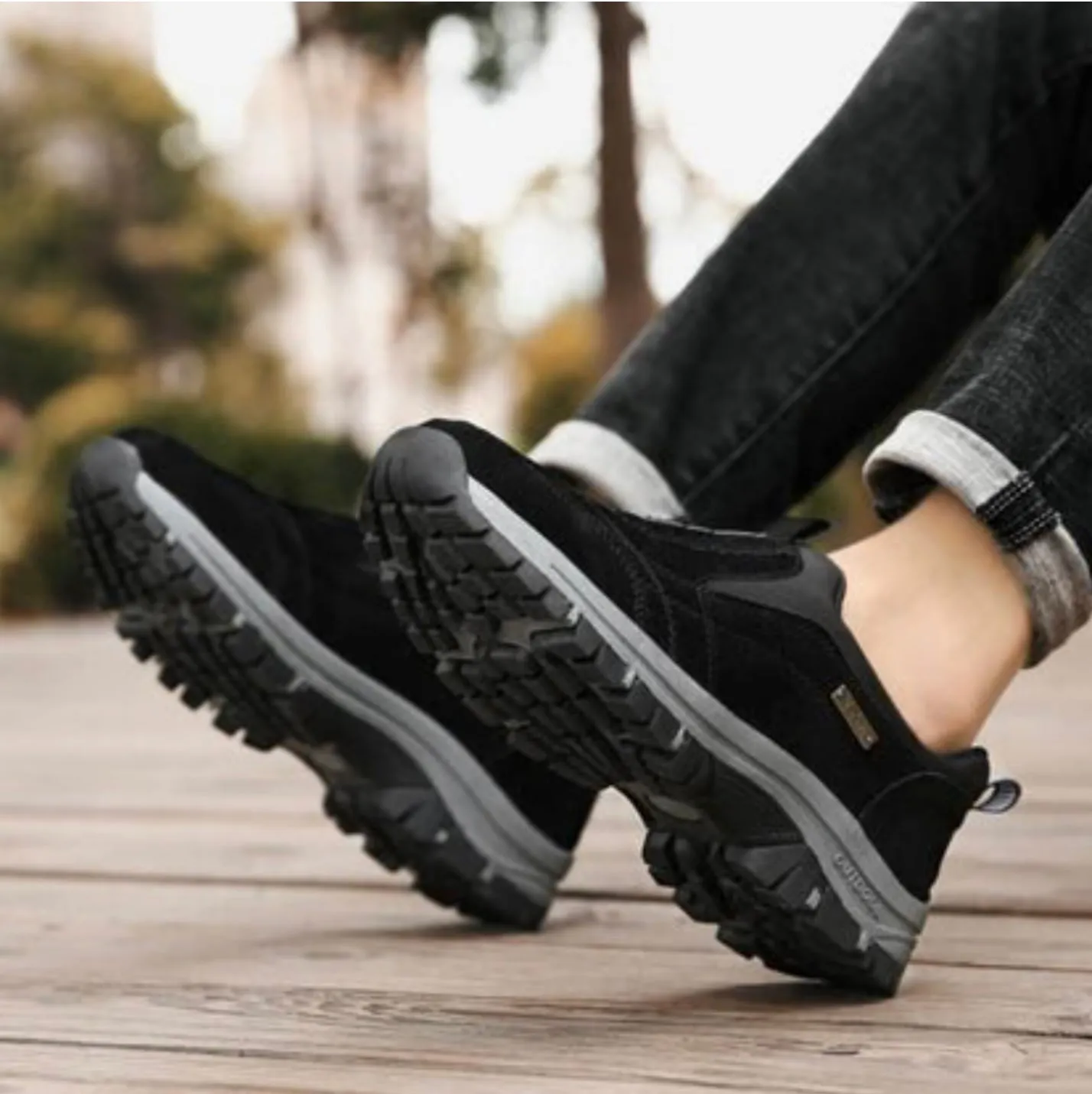 REMI  COMFORTABLE HIKING BOOTS WITH ORTHOTIC INSOLES