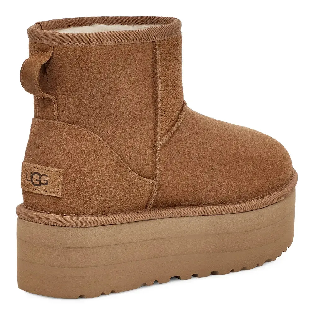 Women’s UGG Classic Mini Platform – Elevated Style with Iconic Comfort