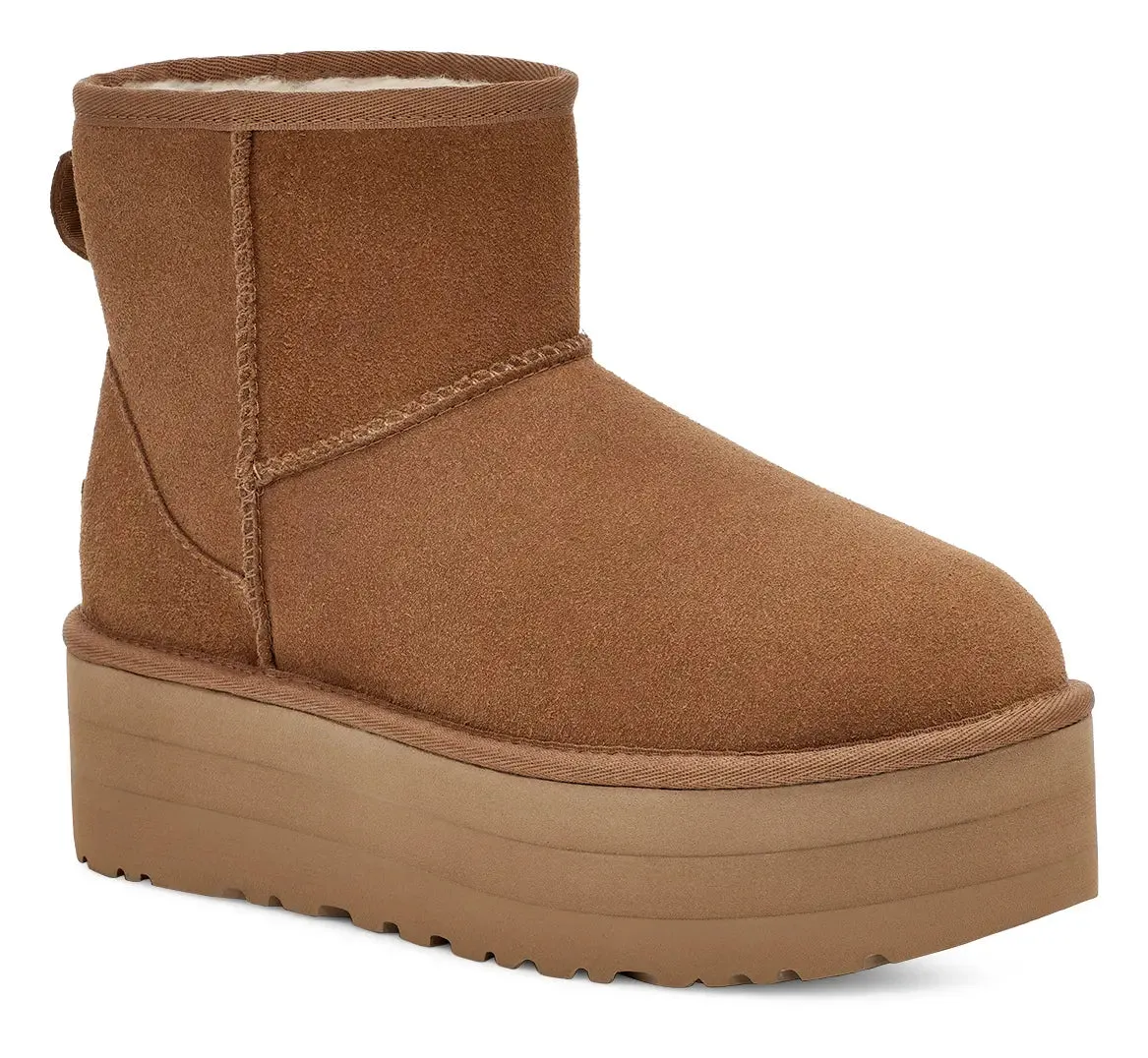 Women’s UGG Classic Mini Platform – Elevated Style with Iconic Comfort